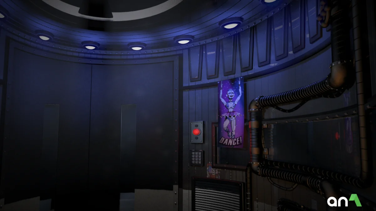 Five Nights at Freddy's 5: Sister Location Mod Apk gameplay screenshot 1