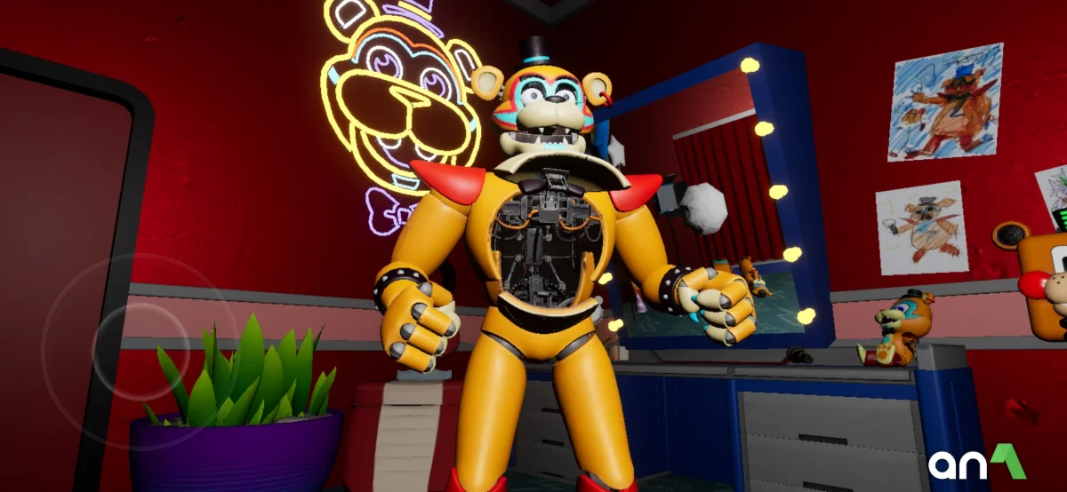 Five Nights at Freddy's Security Breach Mod Apk gameplay screenshot 1