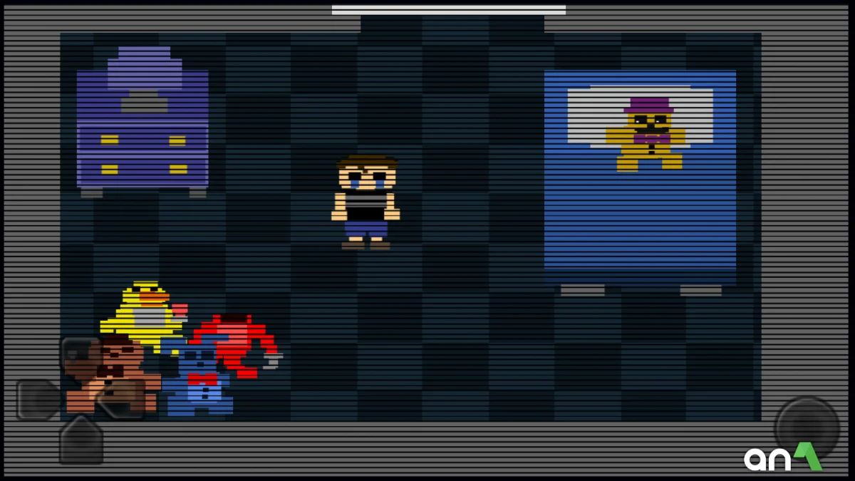 Five Nights at Freddy's 4 Mod Apk gameplay screenshot 1