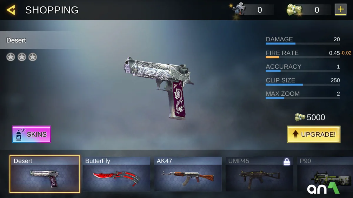 FPS Strike Ops Mod Apk gameplay screenshot 2