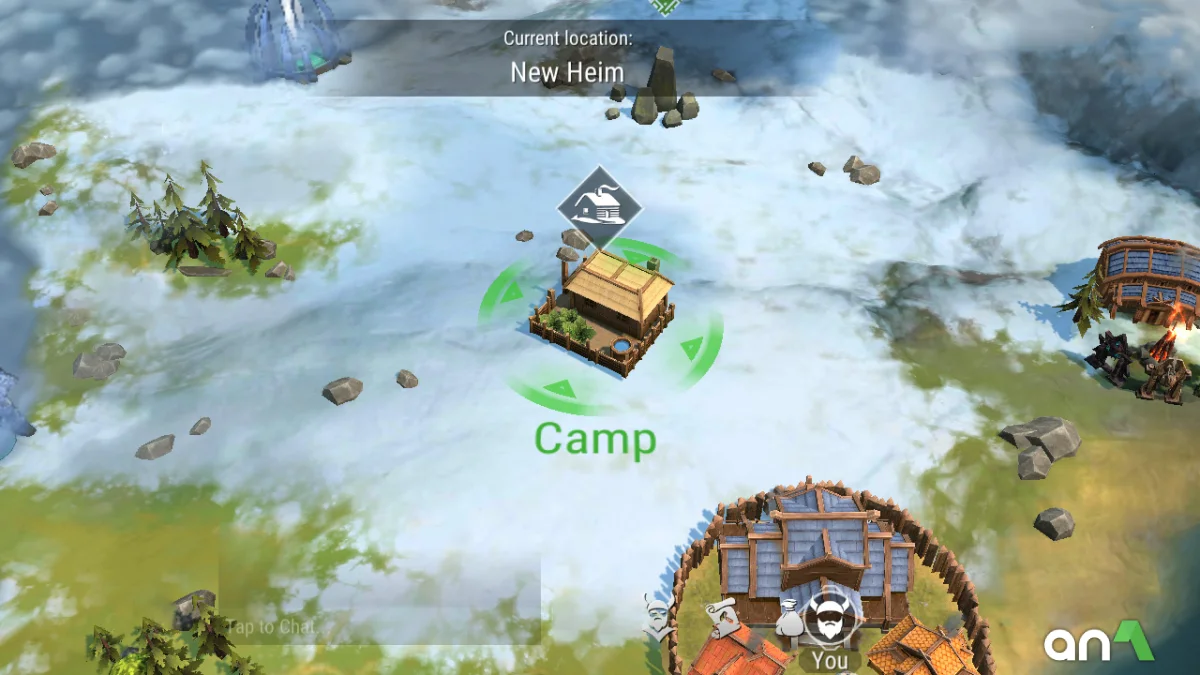 Frostborn Mod Apk gameplay screenshot 2
