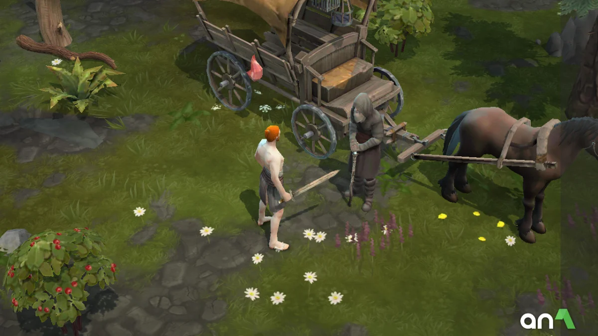 Frostborn Mod Apk gameplay screenshot 3