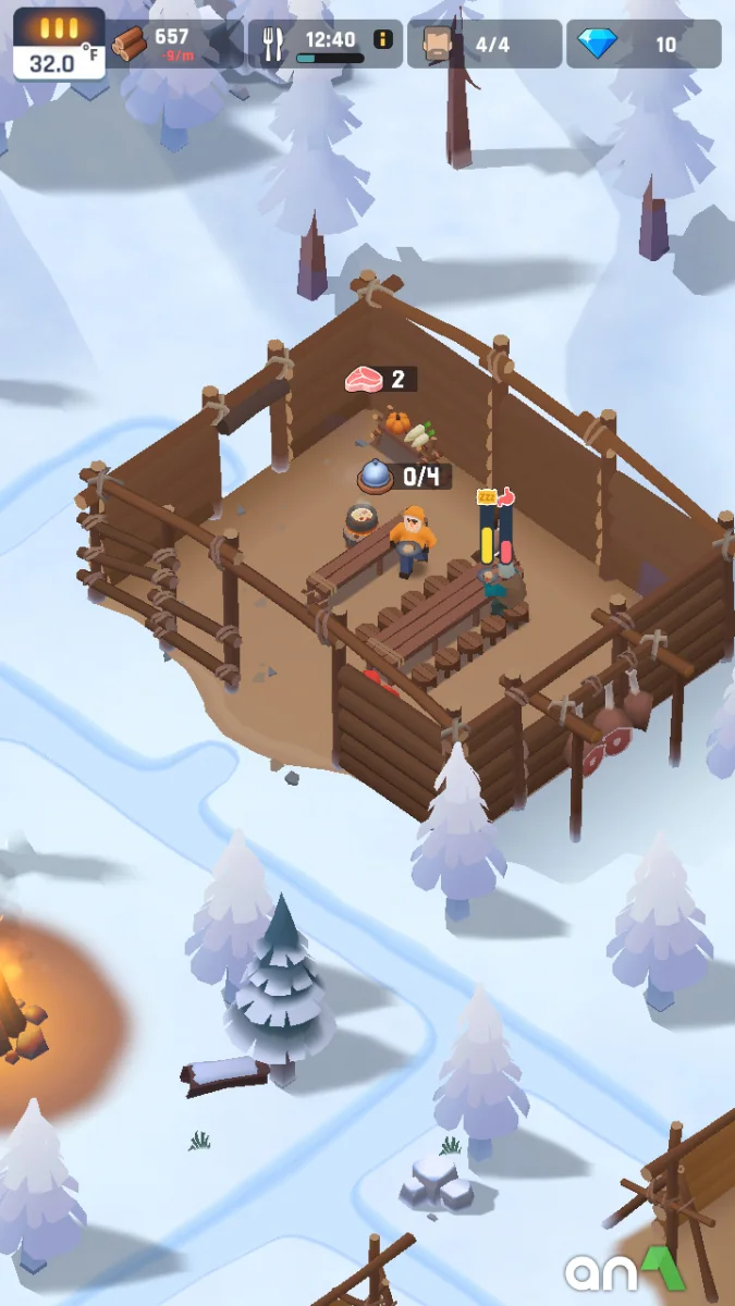 Frozen City Mod Apk gameplay screenshot 5