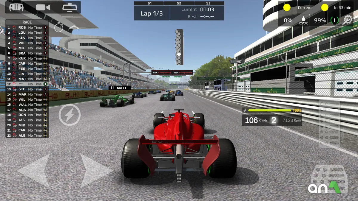 Fx Racer Mod Apk gameplay screenshot 3