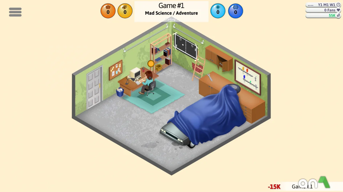 Game Dev Tycoon Mod Apk gameplay screenshot 2