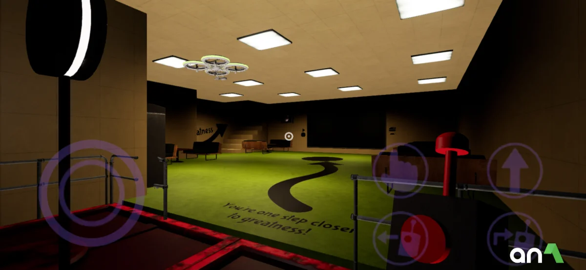 Garten of Banban 7 Mod Apk gameplay screenshot 1