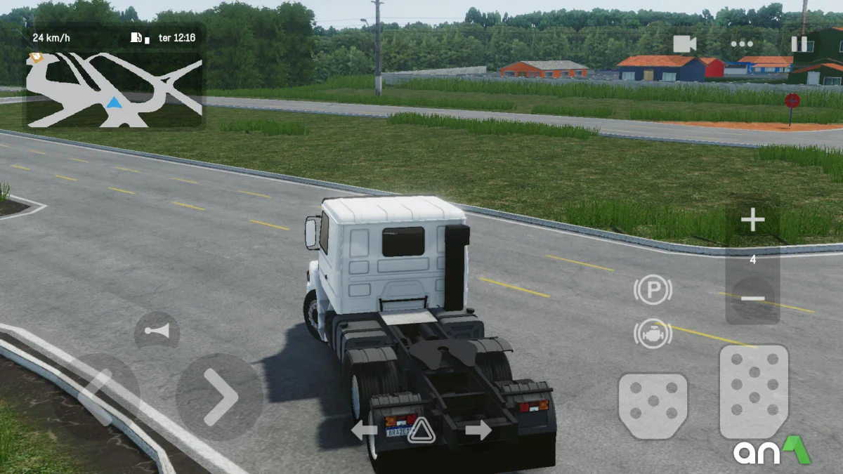 Global Truck Online Mod Apk gameplay screenshot 1