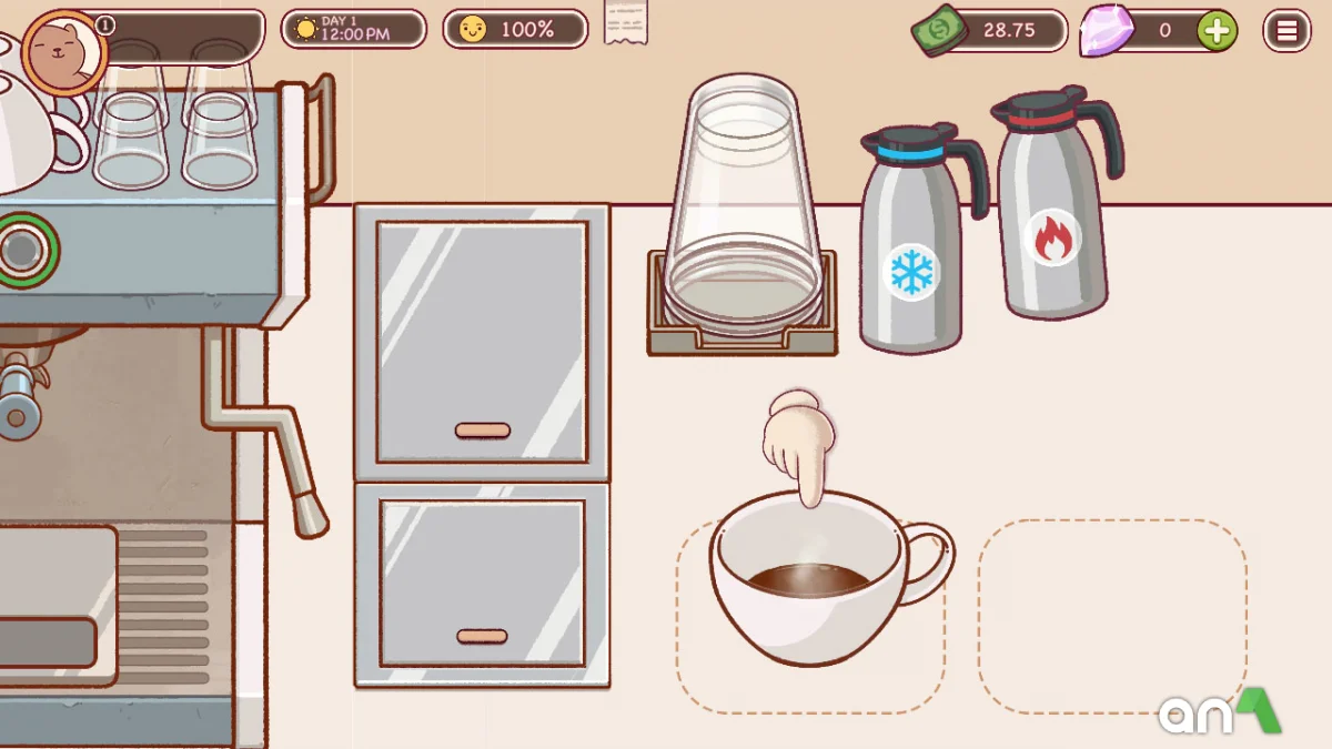 Good Coffee Great Coffee Mod Apk gameplay screenshot 4