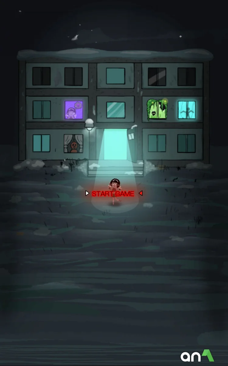 Haunted Dorm Mod Apk gameplay screenshot 1