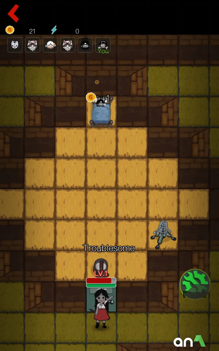 Haunted Dorm Mod Apk gameplay screenshot 5