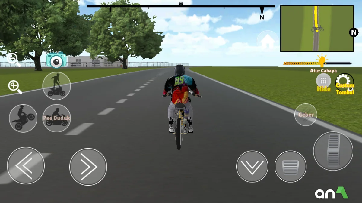 Herex Simulator Indonesia Mod Apk gameplay screenshot 2