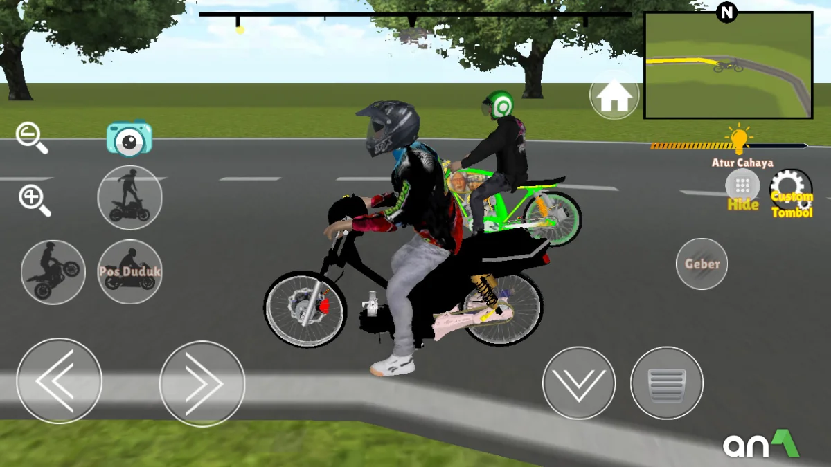 Herex Simulator Indonesia Mod Apk gameplay screenshot 3