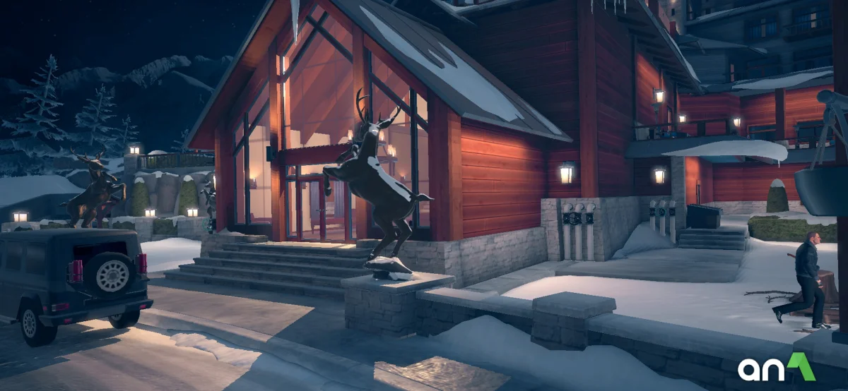 Hitman Sniper 2 Mod Apk gameplay screenshot 2