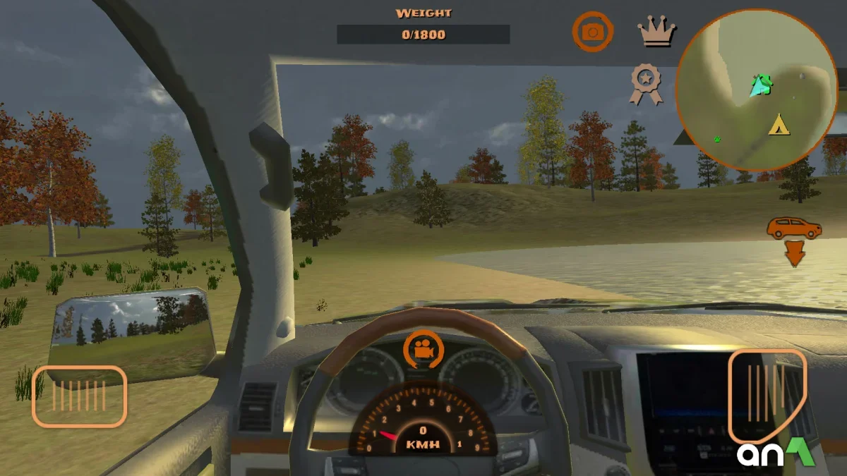 Hunting Simulator 4x4 Mod Apk gameplay screenshot 1