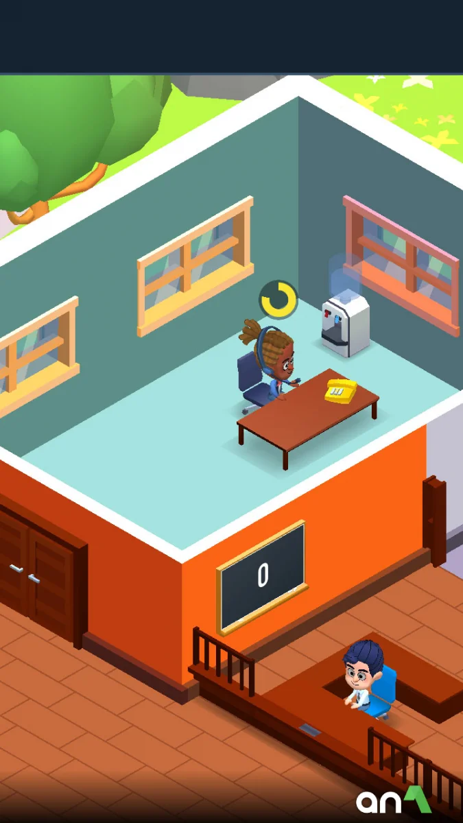 Idle Bank Tycoon Mod Apk gameplay screenshot 5