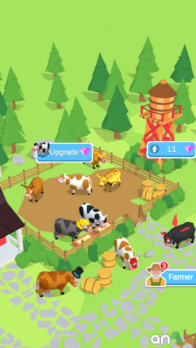 Idle Egg Factory Mod Apk gameplay screenshot 3