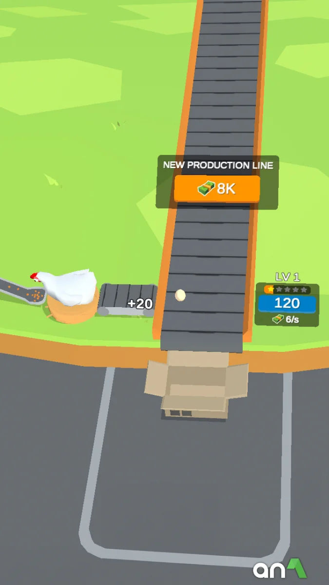 Idle Egg Factory Mod Apk gameplay screenshot 6