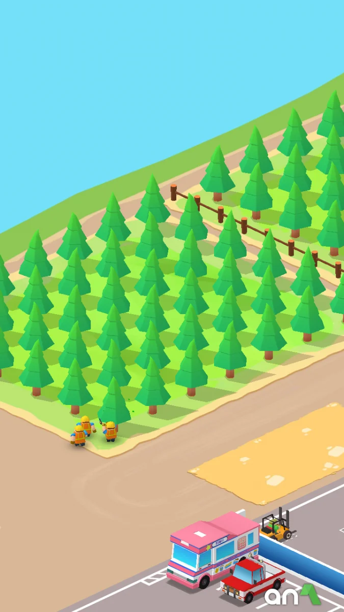 Idle Lumber Empire Mod Apk gameplay screenshot 3