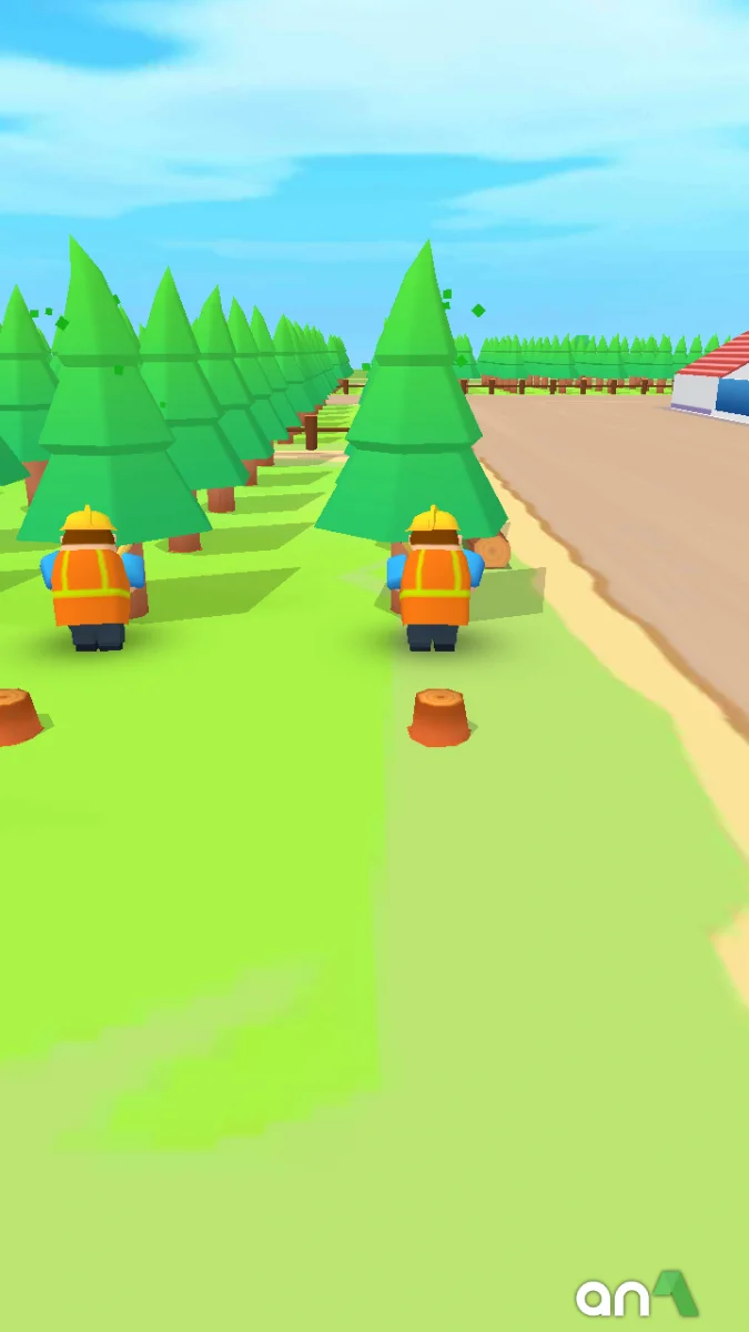 Idle Lumber Empire Mod Apk gameplay screenshot 4