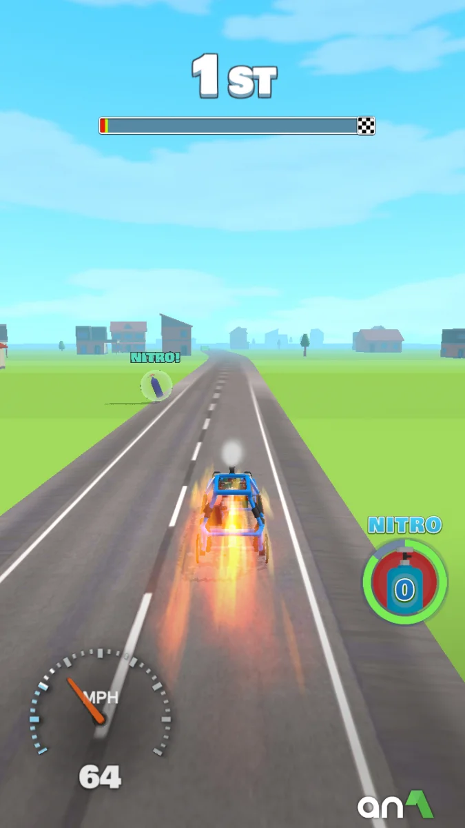 Idle Racer Mod Apk gameplay screenshot 3