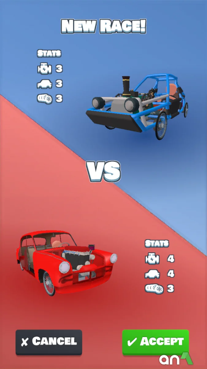 Idle Racer Mod Apk gameplay screenshot 4