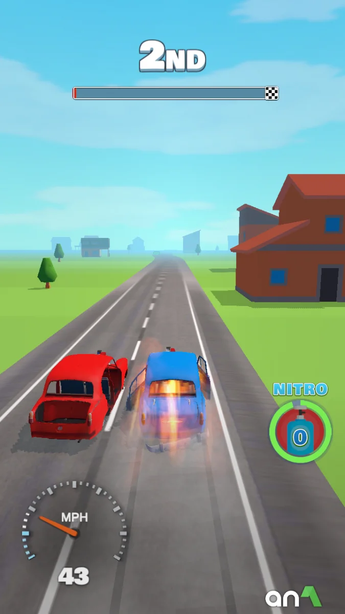 Idle Racer Mod Apk gameplay screenshot 5