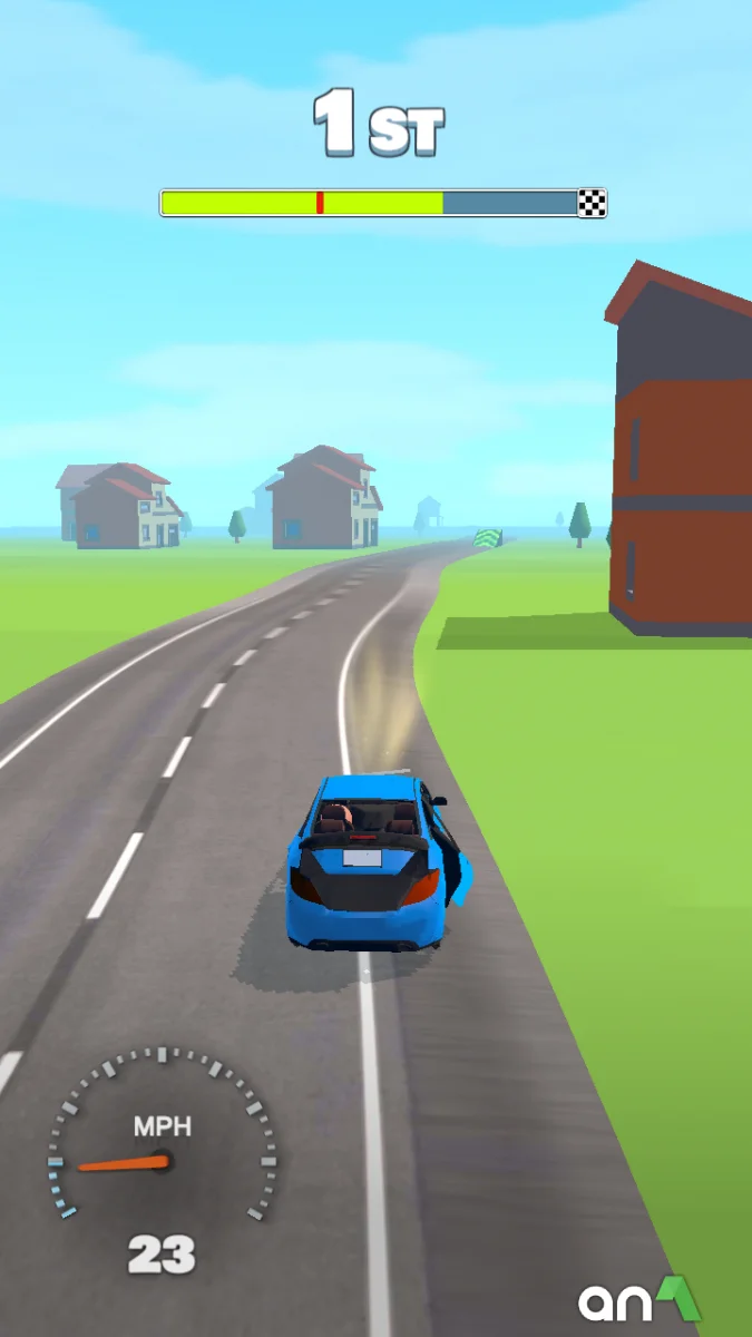 Idle Racer Mod Apk gameplay screenshot 6