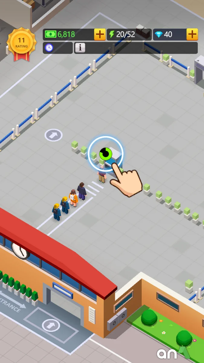 Idle Train Empire Mod Apk gameplay screenshot 4