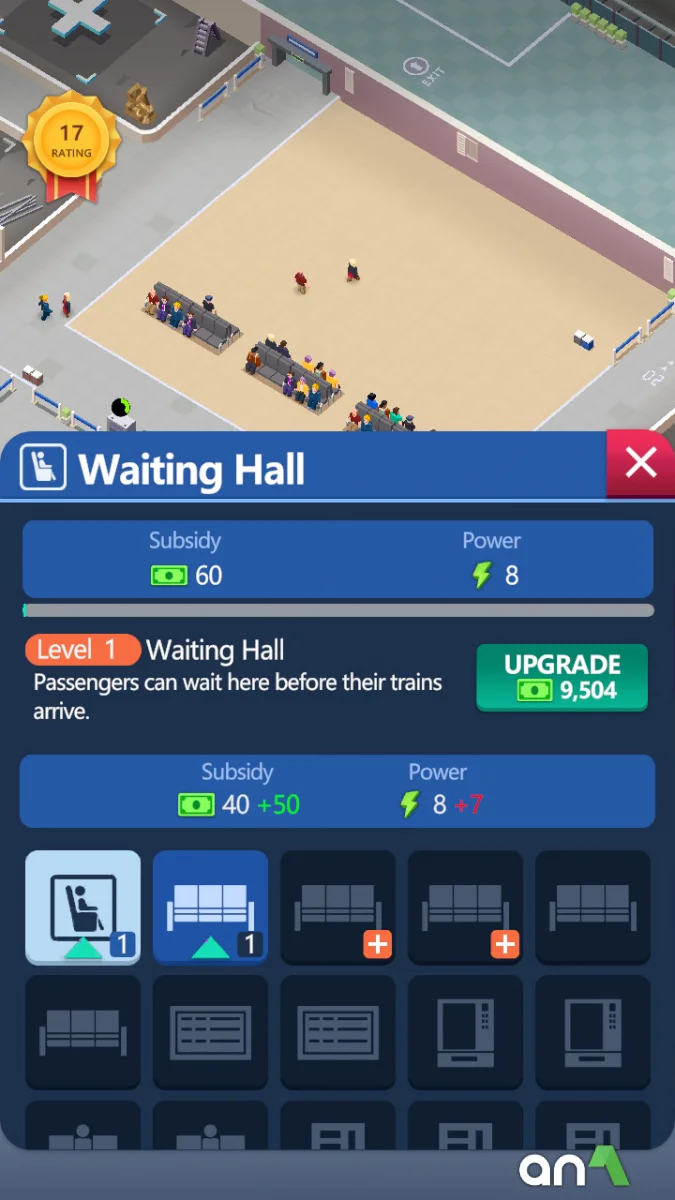 Idle Train Empire Mod Apk gameplay screenshot 6