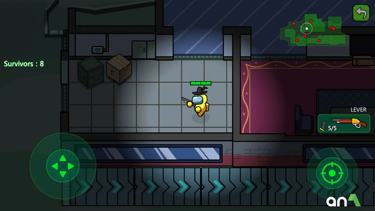 Imposter Battle Royale Mod Apk gameplay screenshot 2