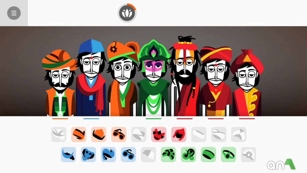 Incredibox Mod Apk gameplay screenshot 1