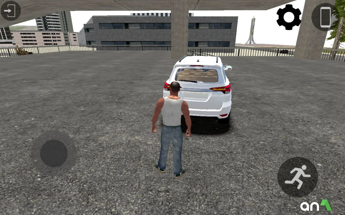 Indian Cars Simulator 3D Mod Apk gameplay screenshot 1