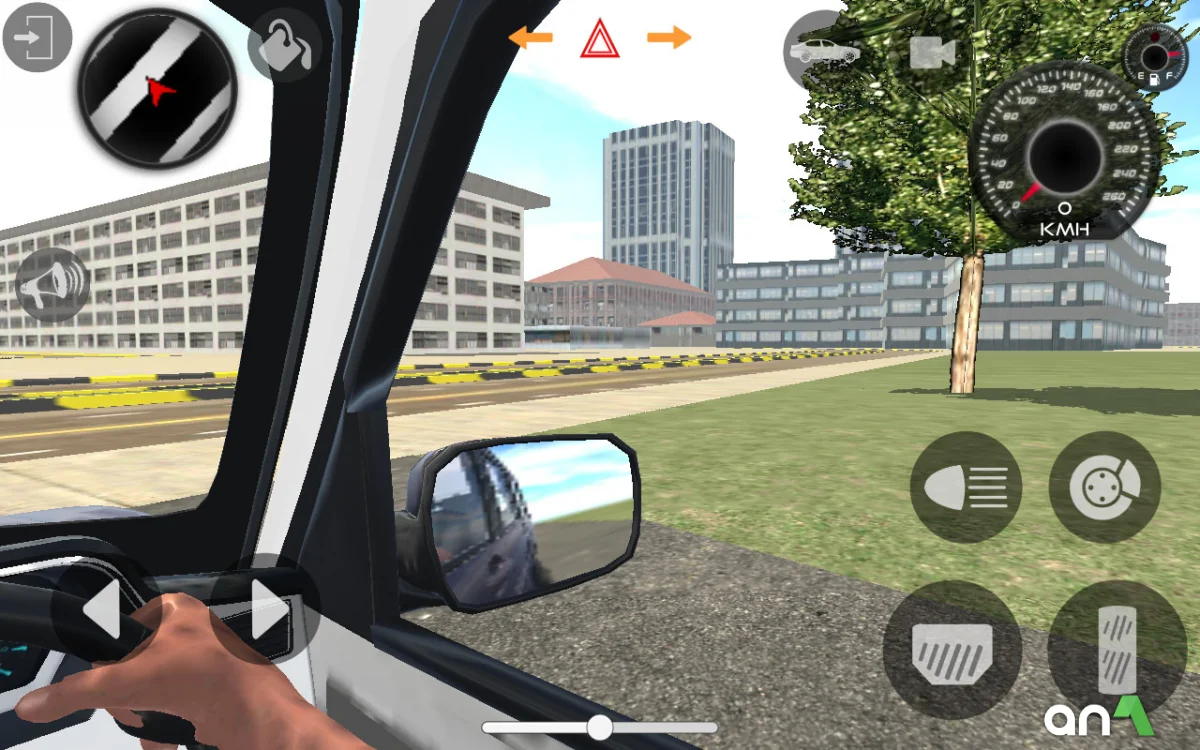 Indian Cars Simulator 3D Mod Apk gameplay screenshot 2