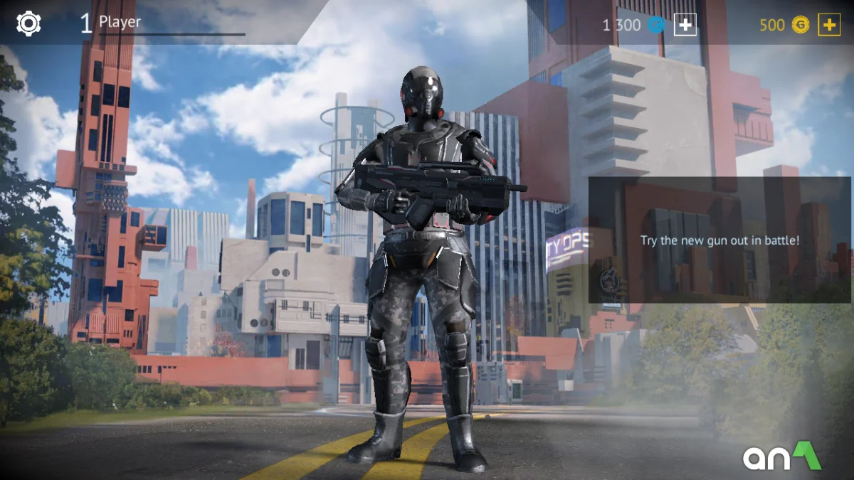 Infinity Ops Mod Apk gameplay screenshot 1