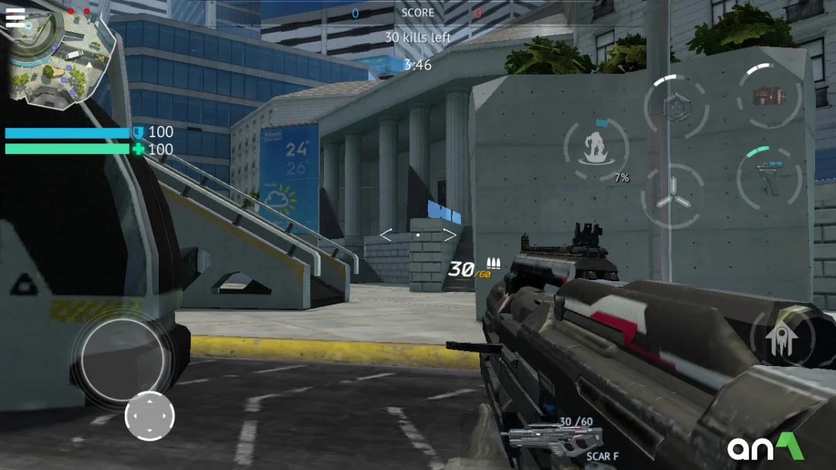 Infinity Ops Mod Apk gameplay screenshot 2