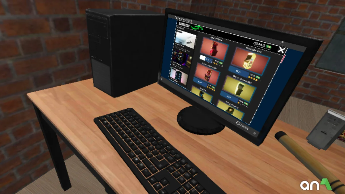 Internet Cafe Simulator Mod Apk gameplay screenshot 1