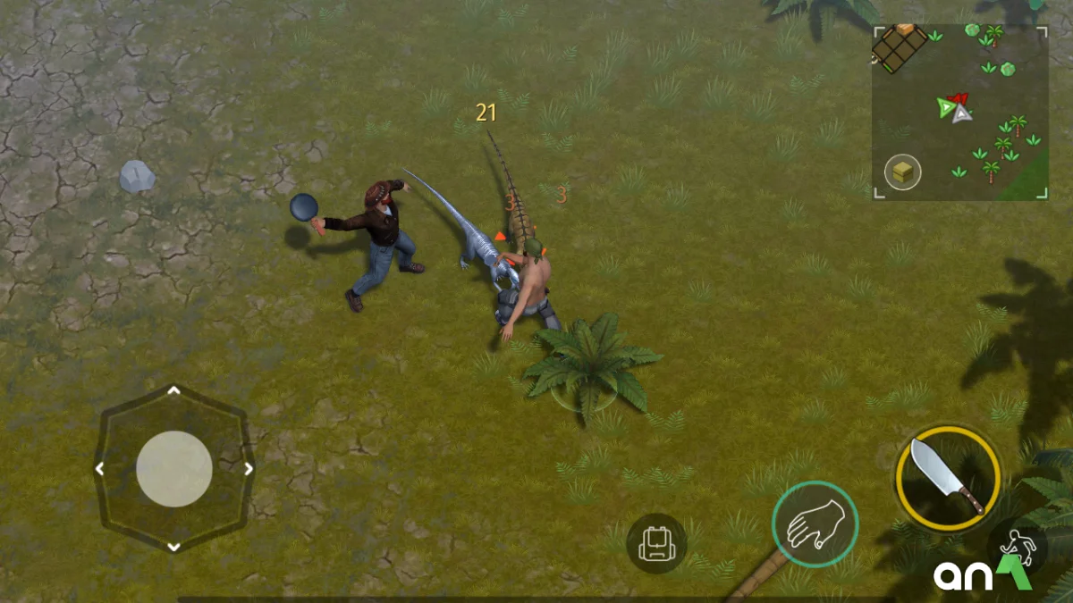 Jurassic Survival Mod Apk gameplay screenshot 3