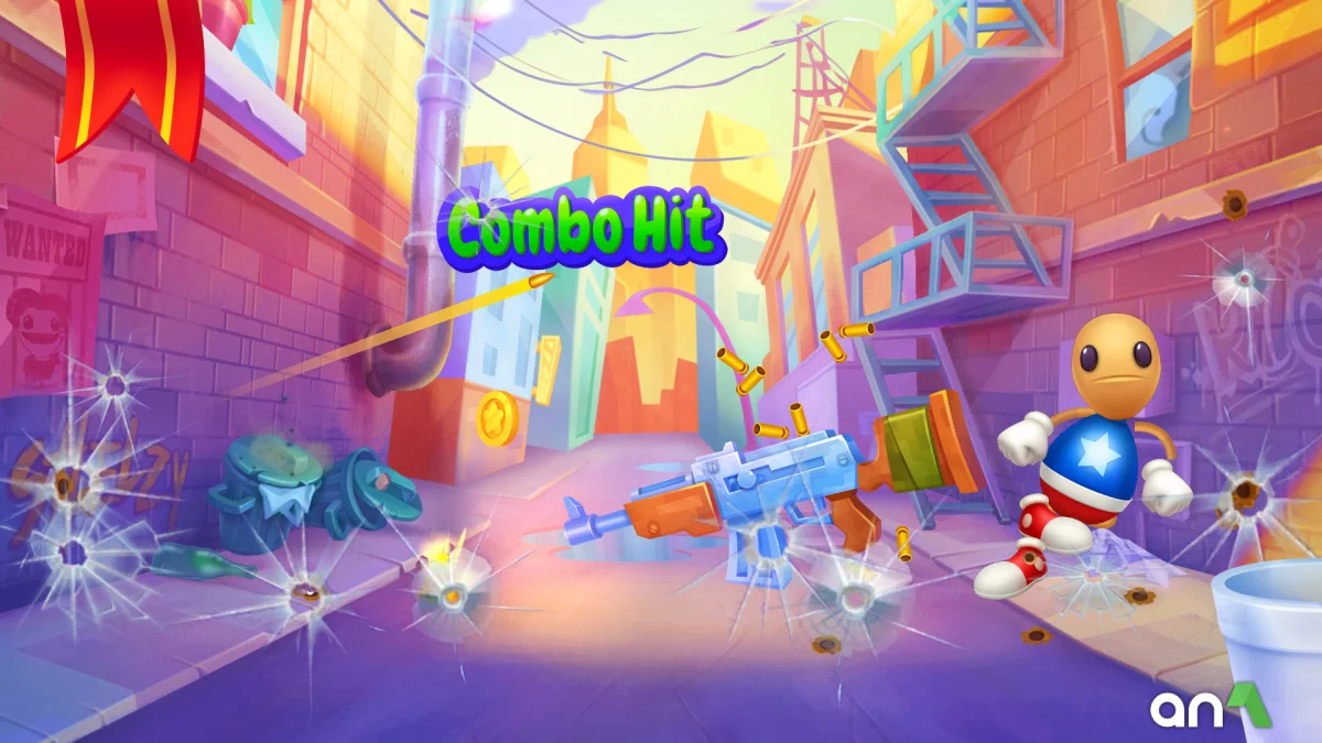 Kick the Buddy: Forever Mod Apk gameplay screenshot 2