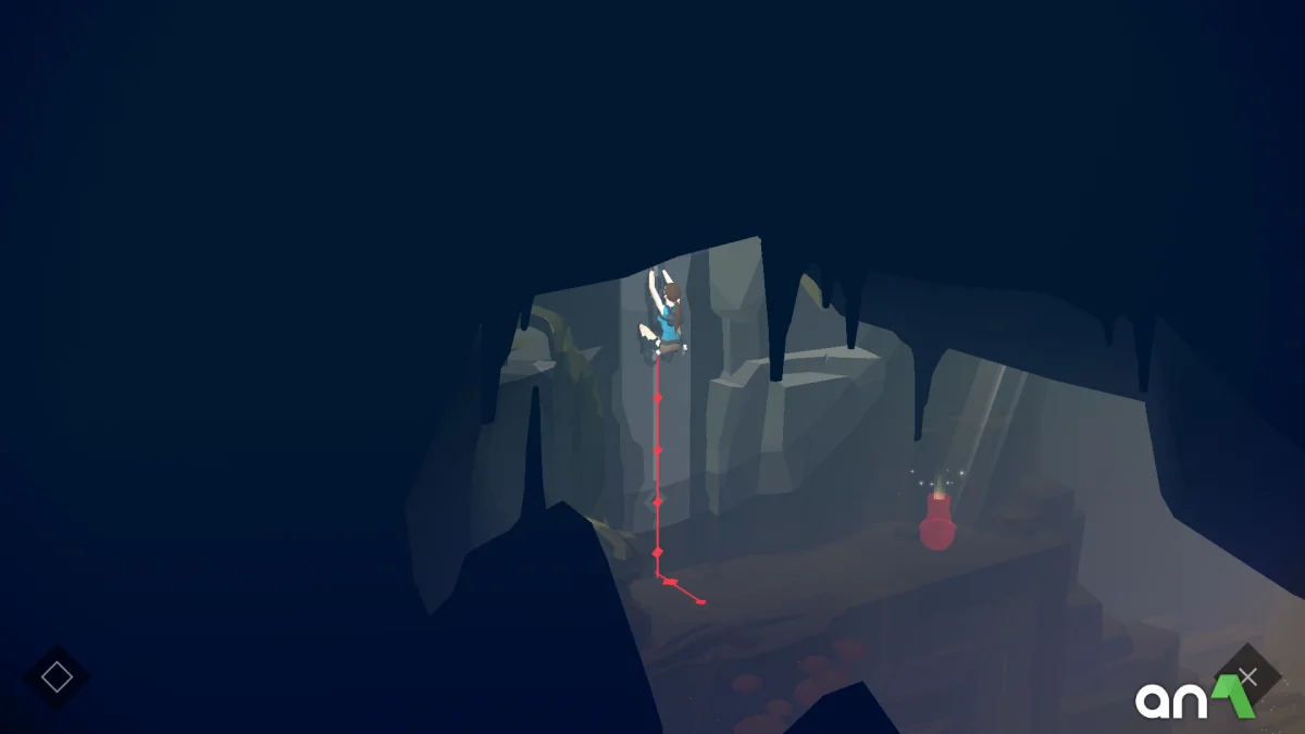 Lara Croft GO Mod Apk gameplay screenshot 2