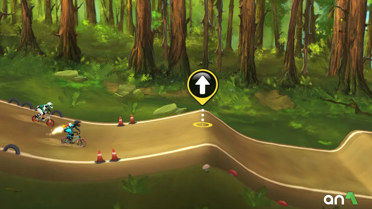 Mad Skills BMX 2 Mod Apk gameplay screenshot 1