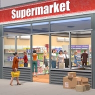 Manage Supermarket Simulator mod apk