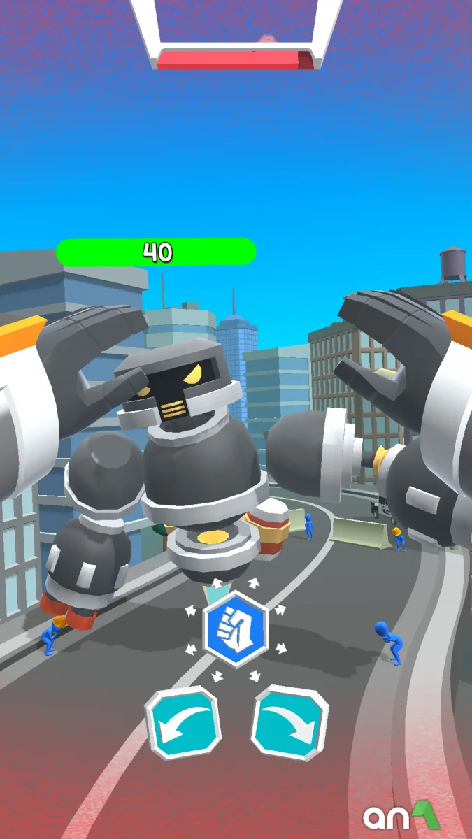 Mechangelion Mod Apk gameplay screenshot 6
