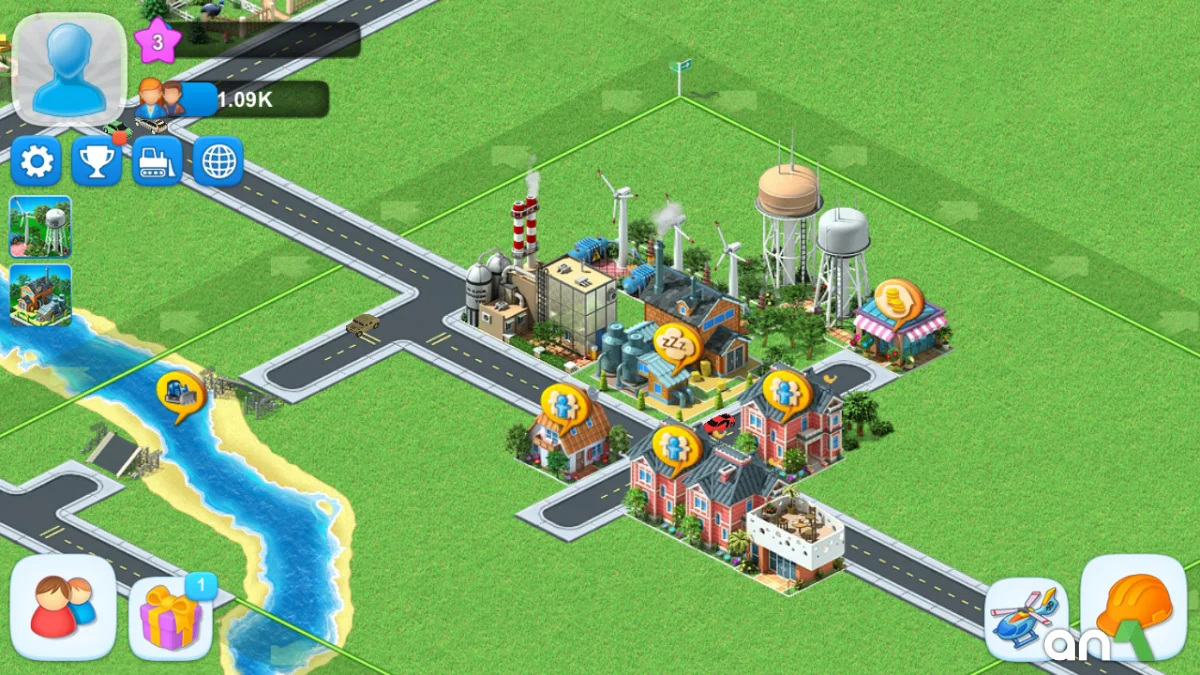 Megapolis Mod Apk gameplay screenshot 1