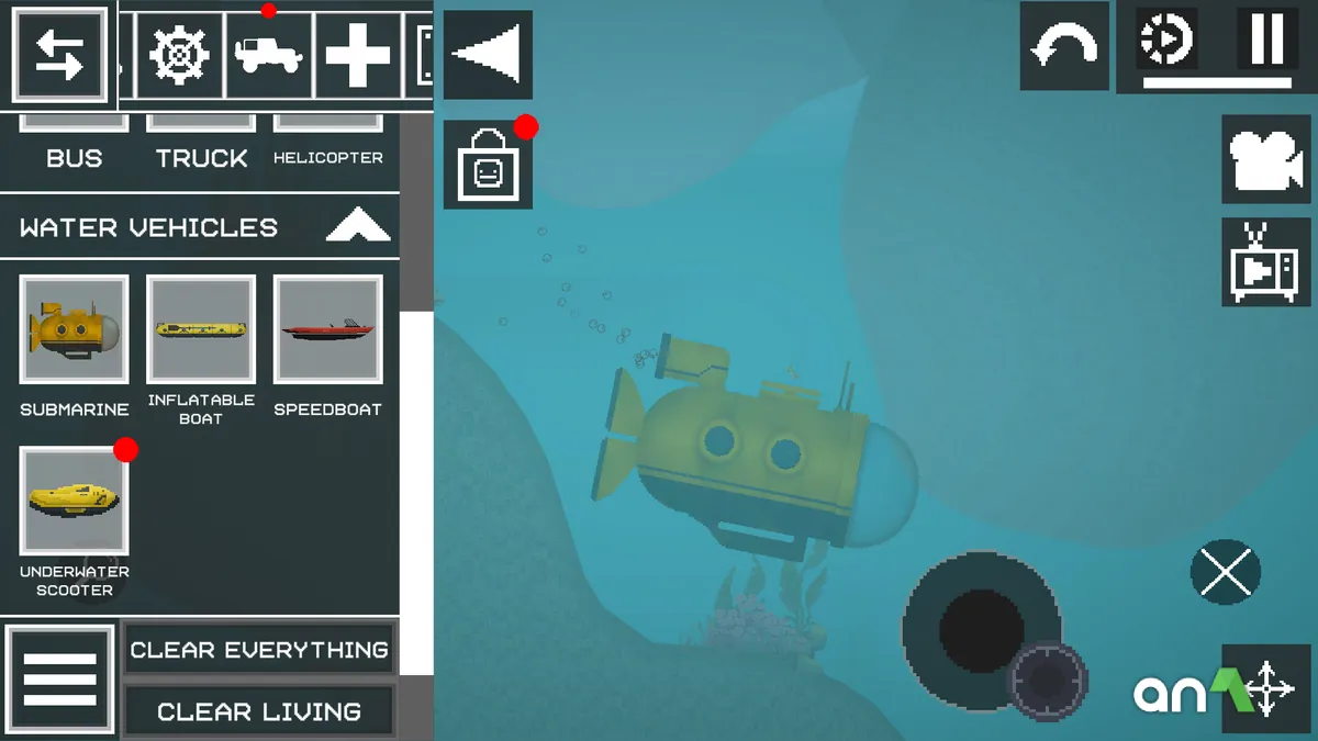 Melon Sandbox Mod Apk gameplay screenshot 2