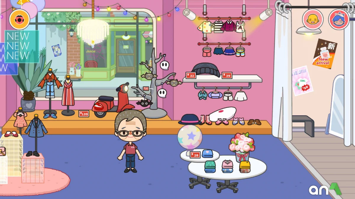 Miga Town My World Mod Apk gameplay screenshot 1