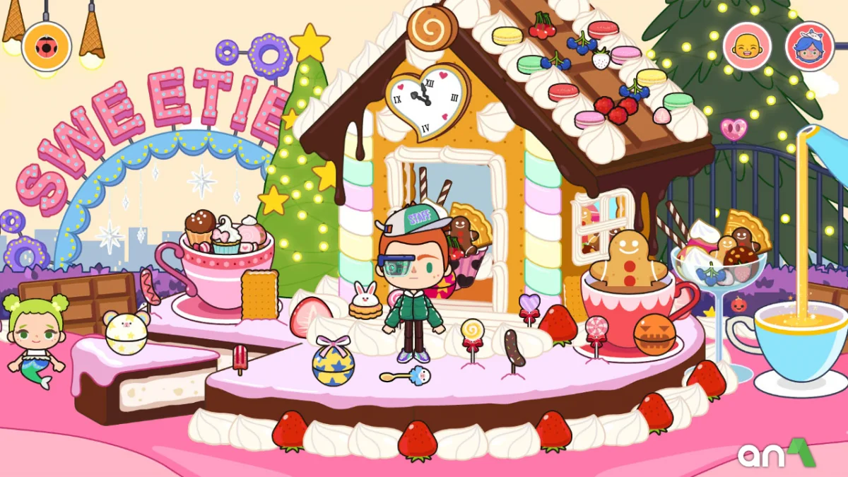 Miga Town My World Mod Apk gameplay screenshot 2