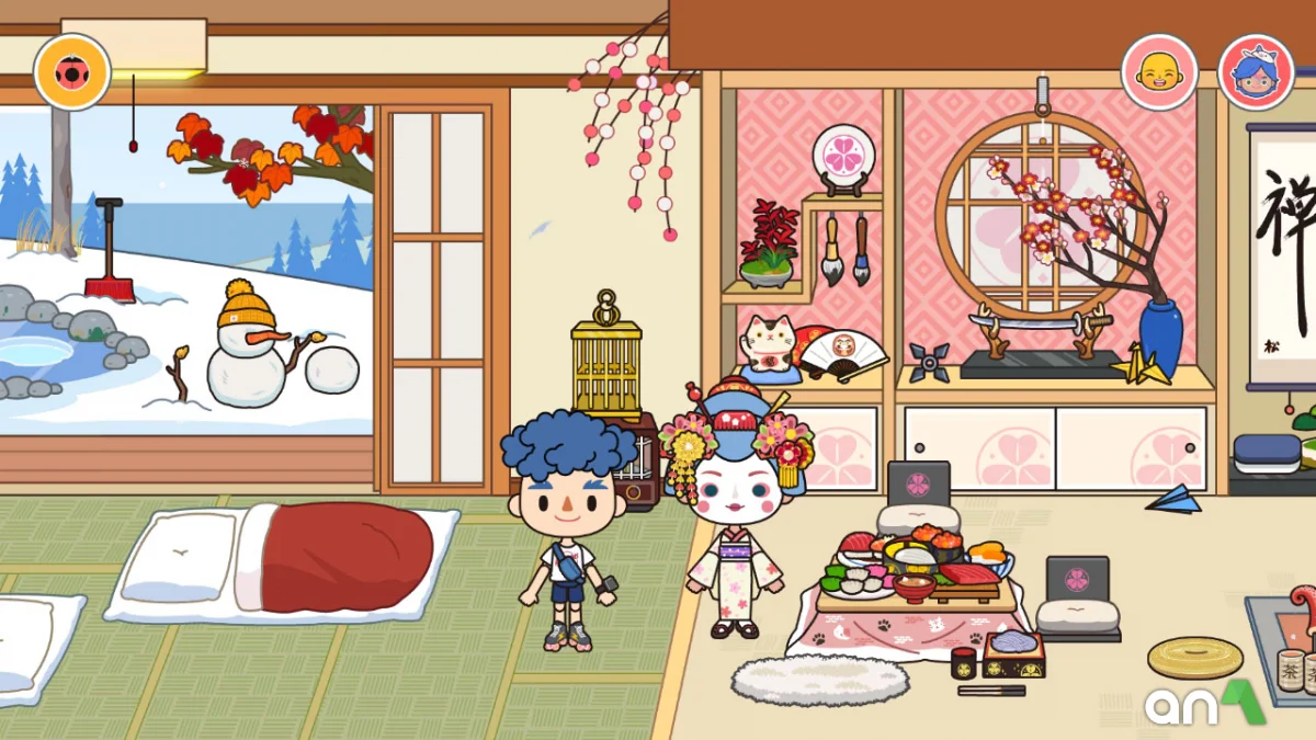 Miga Town My World Mod Apk gameplay screenshot 3