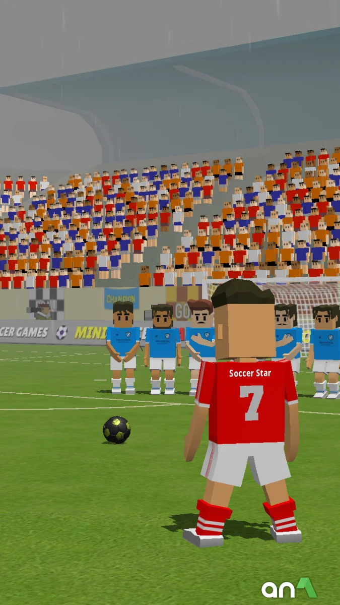 Mini Soccer Star Mod Apk gameplay screenshot 2