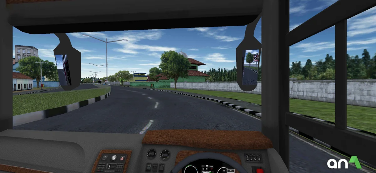 Mobile Bus Simulator Mod Apk gameplay screenshot 2