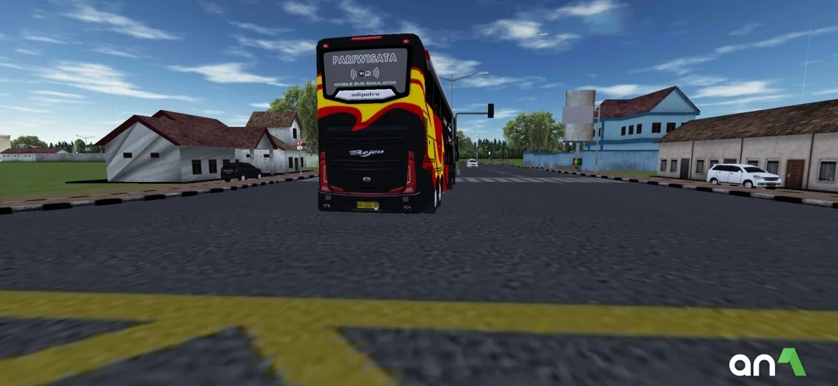 Mobile Bus Simulator Mod Apk gameplay screenshot 3